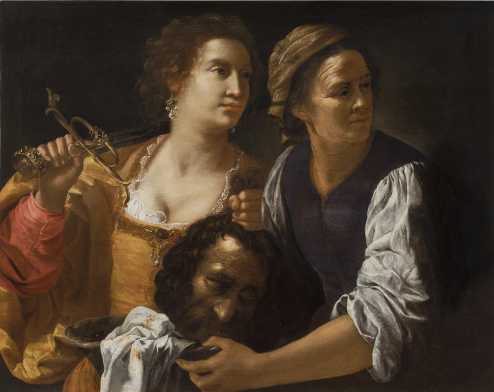 Judith and her maidservant with the head of Holofernes