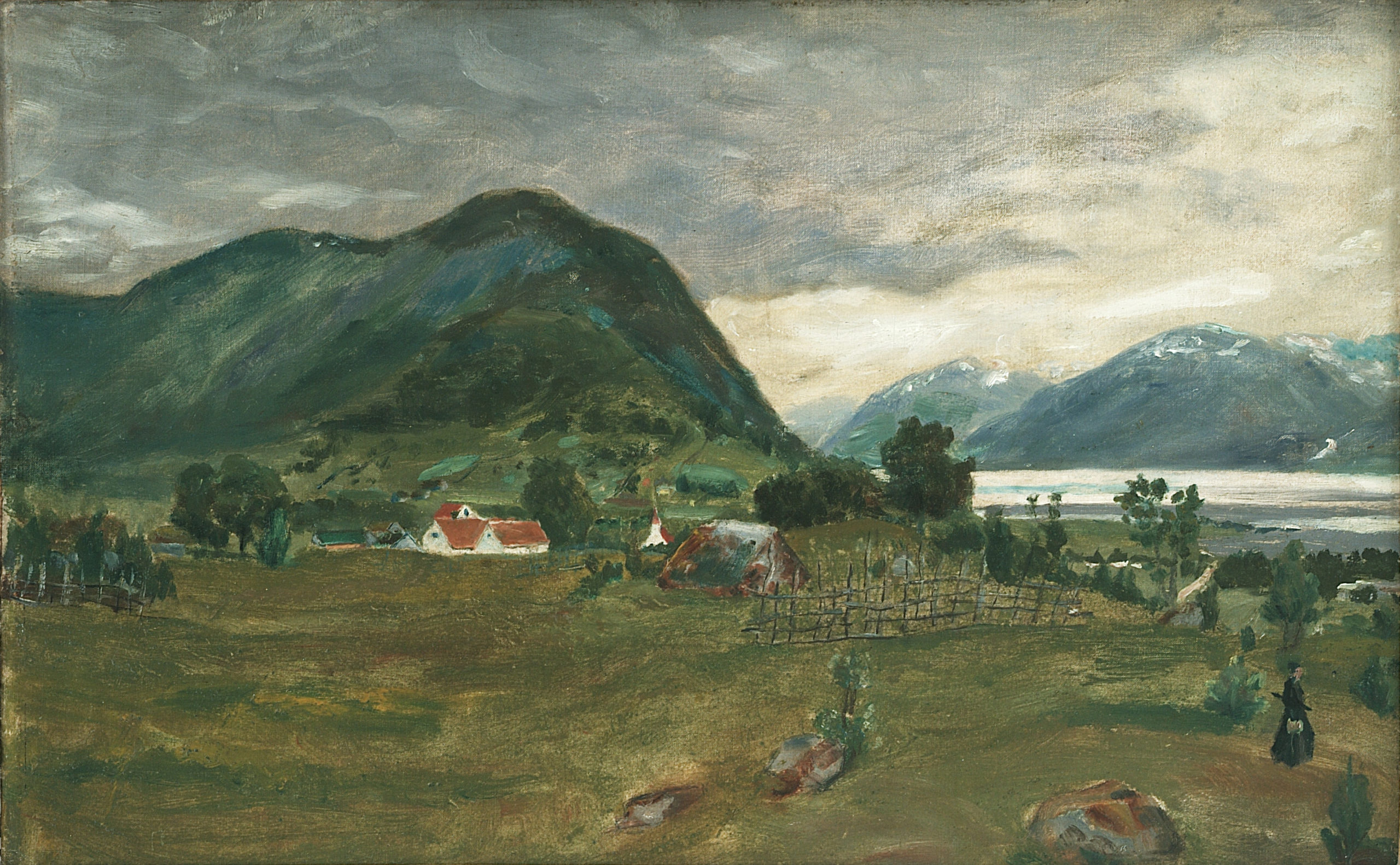 Prestegårdshagen og Jølstervann