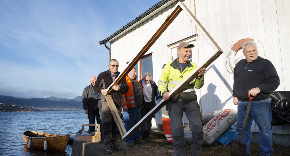 Hurum historielag tar vare på og videreformidle historien om kystkulturen og virksomheten knyttet til Hurums lange kystlinje. (Foto: Sverre Chr. Jarild)